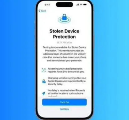 富锦苹果授权维修店分享被盗设备保护功能开启方法