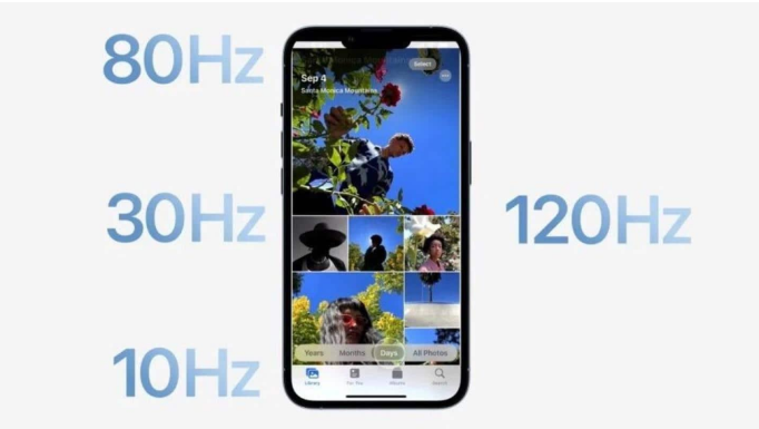 富锦苹果14维修分享iPhone 14有高刷吗 