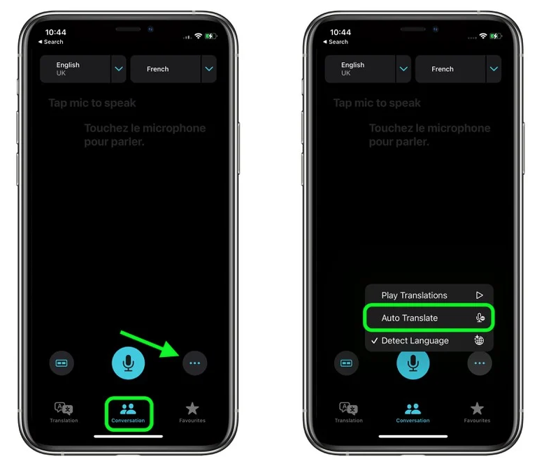 富锦苹果手机维修分享iOS 15 “翻译” App 新改进 